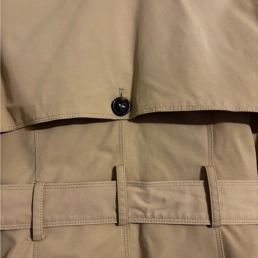 SOLD New York & Company Women's Tan Trench Coat Size Medium - Picture 8 of 8